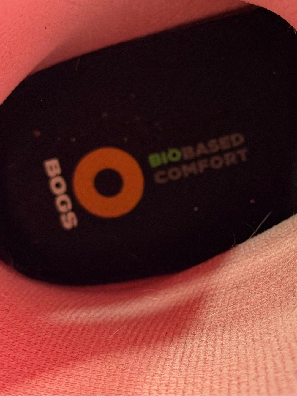 Barely worn Kids BOGS pink & green rainboots